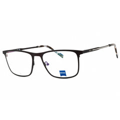 Zeiss Men's Eyeglasses - Satin Dark Brown Full Rim Rectangular Frame | ZS23126 201