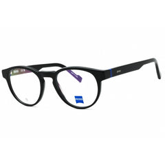 Zeiss Men's Eyeglasses - Black Acetate Full Rim Frame Clear Demo Lens | ZS23535 001