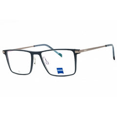 Zeiss Men's Eyeglasses - 53 mm Satin Avio Full Rim Rectangular Frame | ZS24144 405