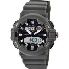 Invicta Unisex Watch - Activa Alarm Analog-Digital Dial Green Strap | ACW496-003