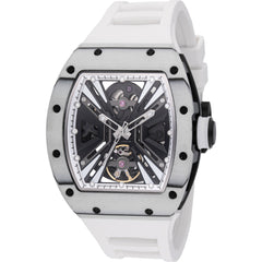 Invicta Men's Watch S1 Rally Automatic White Silicone Strap Chronograph 49028