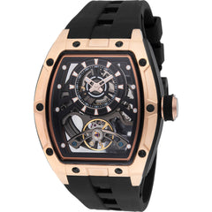 Invicta Men's Watch S1 Rally Automatic Black Silicone Strap Chronograph 49037