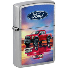Zippo Windproof Lighter Ford Model Truck Classic Street Chrome Finish 46220