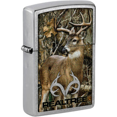 Zippo Windproof Lighter Realtree Edge Logo Classic Street Chrome Finish 46224