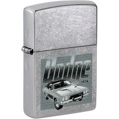 Zippo Windproof Pocket Lighter Dodge Challenger in a Color Image design 46226