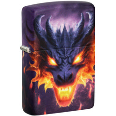 Zippo Windproof Lighter Glowing Dragon Design Glow-in-the-Dark Finish 46251
