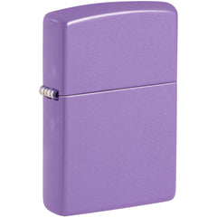 Zippo Windproof Pocket Lighter Classic Smoky Lavender Matte Finish Metal 46681