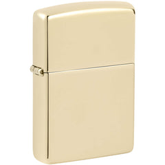 Zippo Windproof Pocket Lighter Classic Champagne High Polish Finish Metal 46682