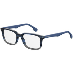 Carrera Men's Eyeglasses - Blue Havana Plastic Full Rim Square Frame | 5546/V 0IPR