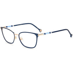 Carolina Herrera Women's Eyeglasses - Gold Blue Full Rim Square Frame | CH 0031 0LKS