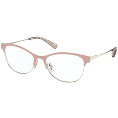 Coach Women's Eyeglasses - Matte Pink/Light Gold Metal Cat Eye Frame | 0HC5111 9350