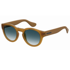 Havaianas Unisex Sunglasses - Honey Gold Plastic Full Rim Round | TRANCOSO/M 0FT4/08