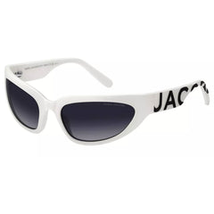 Marc Jacobs Women's Sunglasses - White Plastic Wraparound Frame | MARC 738/S 0CCP/9O