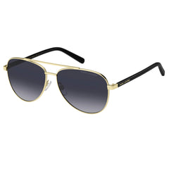 Marc Jacobs Women's Sunglasses - Gold/Black Metal Aviator Frame | MARC 760/S 0RHL/9O