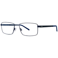 Morel Men's Eyeglasses - Blue Metal Full Rim Rectangular Shape Frame | 30039L BN11