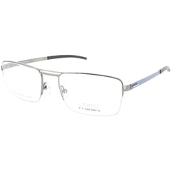 Morel Men's Eyeglasses - Ruthenium Metal Full Rim Rectangular Frame | 30095L GB05
