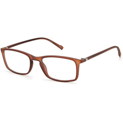 Pierre Cardin Men's Eyeglasses - Matte Brown Plastic Full Rim Frame | P.C. 6239 0YZ4