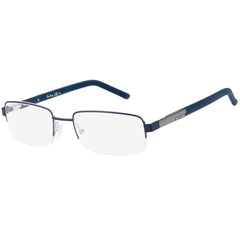 Pierre Cardin Men's Eyeglasses - Semi Matte Blue Rectangular Frame | P.C. 6777 0HS1