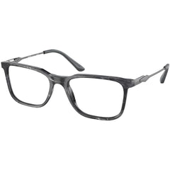 Prada Men's Eyeglasses - Graphite Stone Plastic Full Rim Square Frame | 0PR05ZV 13F1O1