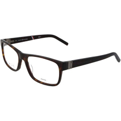 Tommy Hilfiger Men's Eyeglasses - Havana Acetate Rectangular Full Rim | TH 1818 0086