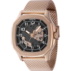 Invicta Men's Watch - S1 Rally Diablo Skeleton Dial Rose Gold Steel Bracelet | 48442