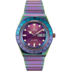 Timex Women's Watch - Q Timex Quartz Iridescence Steel Expansion Bracelet | TW2W41100