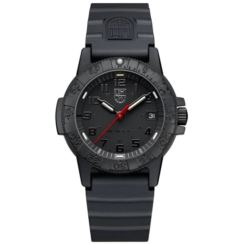Luminox Leatherback Sea Turtle Giant Black Dial Strap Dive Men's Watch