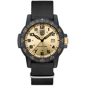 Luminox Men's Watch - Leatherback Sea Turtle Giant Gold Tone Dial
