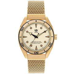 Adidas Men's Watch - Originals Yellow Gold Stainless Steel Bracelet | AOFH22004