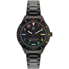 Adidas Men's Watch - Originals Quartz Black Stainless Steel Bracelet | AOFH22056