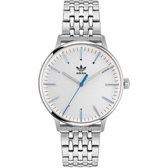 Adidas Men's Watch - Originals White Dial Silver Tone Steel Bracelet | AOSY22022