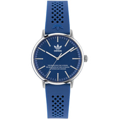 Adidas Men's Watch - Originals Quartz Blue Dial Silicone Rubber Strap | AOSY23022