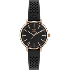 Adidas Men's Watch - Originals Quartz Black Dial Silicone Rubber Strap | AOSY23026