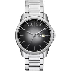 Armani Exchange Men's Watch - Banks Gray Dial Stainless Steel Bracelet | AX1764