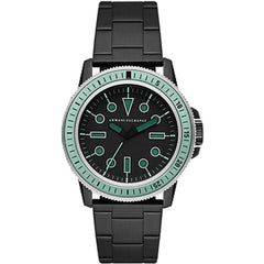 Armani Exchange Men's Watch - Classic Quartz Black Stainless Steel Bracelet | AX1858