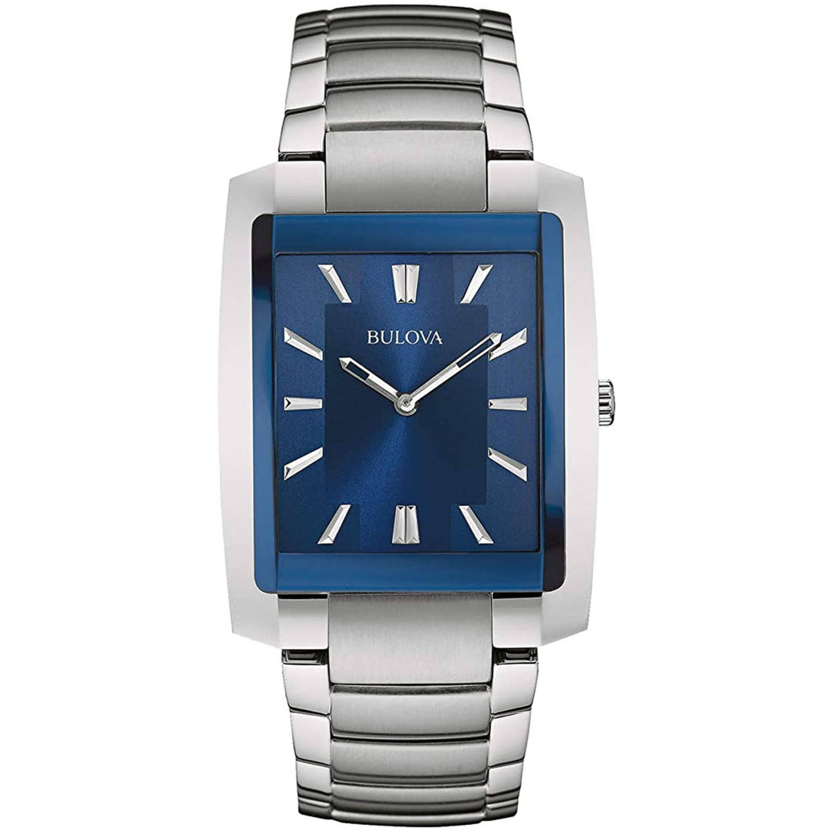 Bulova Men\'s Archive Series Quartz Chronograph Blue Leather Watch 46 MM 96A283 Reloj Bulova Archives Series Chronograph C Blue Leather  main image 4