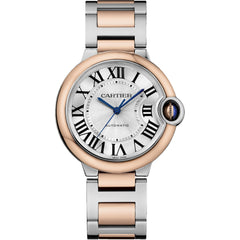 Cartier Women's Watch - Ballon Bleu de Cartier Silver Dial Steel Bracelet | W2BB0033