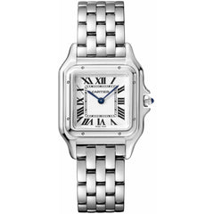 Cartier Women's Watch - Panthere de Medium Silver Tone Dial Steel Bracelet | WSPN0007