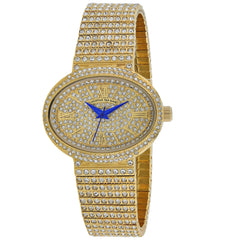 Christian Van Sant Women's Watch - Sparkler Quartz Gold Tone Dial Bracelet | CV0251