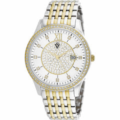 Christian Van Sant Women's Watch - Carla Quartz White Dial Two Tone Steel | CV0481