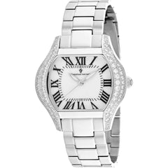 Christian Van Sant Women's Watch - Bianca Quartz White Dial Silver Bracelet | CV1830