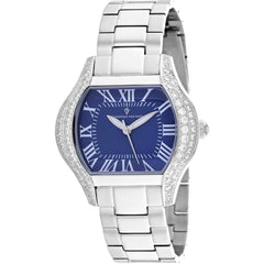 Christian Van Sant Women's Watch - Bianca Quartz Blue Dial Silver Bracelet | CV1832