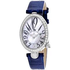 Christian Van Sant Women's Watch - Florentine Quartz Blue Leather Strap | CV4292