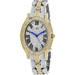 Christian Van Sant Women's Watch - Amore Silver Dial Two Tone Steel Bracelet | CV7233