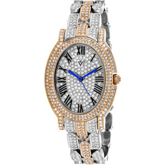 Christian Van Sant Women's Watch - Amore Silver Dial Two Tone Steel Bracelet | CV7234