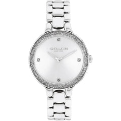 Coach Women's Watch - Chelsea Quartz Silver Dial Stainless Steel Bracelet | 14504124