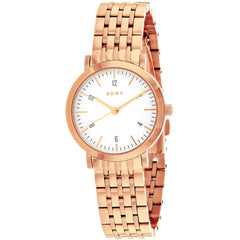 DKNY Women's Watch - Minetta Quartz SS Case White Dial Rose Gold Bracelet | NY2511