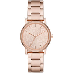 DKNY Women's Watch - Soho Quartz Rose Gold Tone Dial Rose Gold Bracelet | NY2854