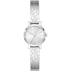 DKNY Women's Watch - Soho Quartz Silver Tone Dial Stainless Steel Bracelet | NY2882