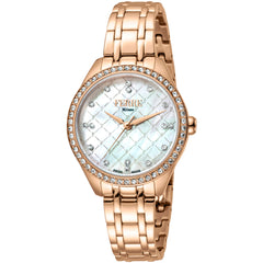 Ferre Milano Women's Watch - Classic Mop Dial Rose Gold Bracelet | FM1L116M0081
